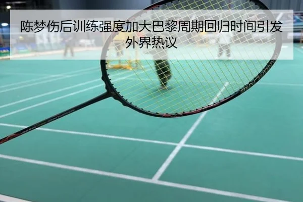 陈梦伤后训练强度加大巴黎周期回归时间引发外界热议